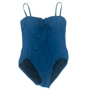 Jones New York Slate Blue Swim Suit size 14